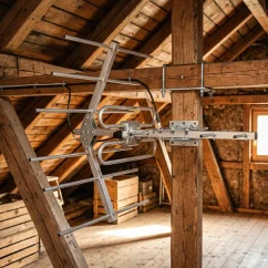 installer-antenne-tv-sous-toiture